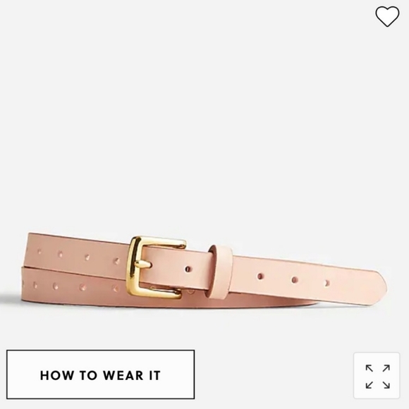 Handmade Leather Belt Medium 30-35 Tan